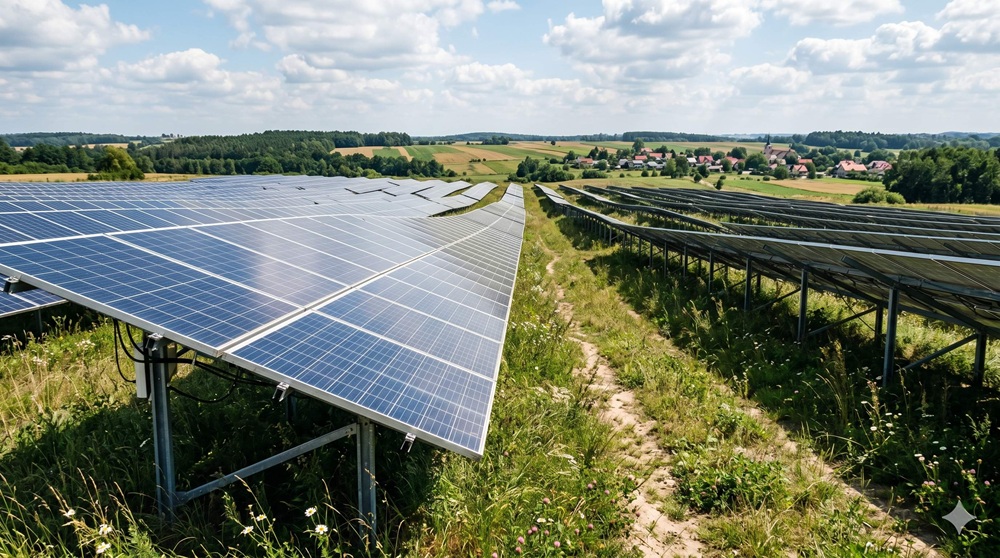 Potencjał farm fotowoltaicznych w Polsce.